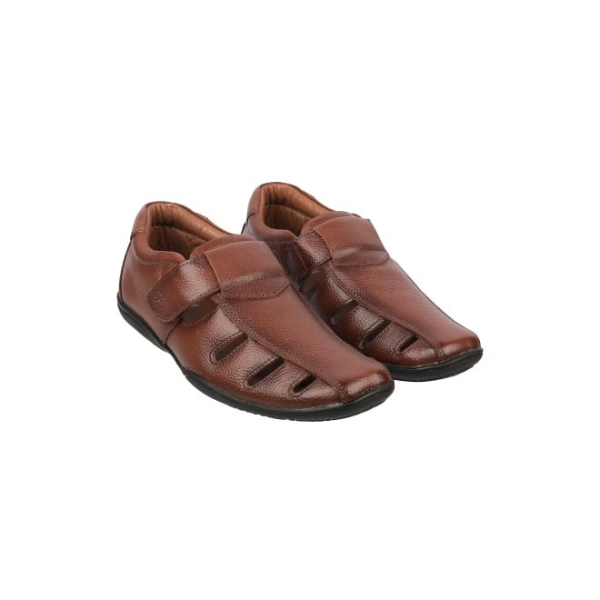 Mochi Men Tan Casual Sandals (SKU: 18-192L-23-46)