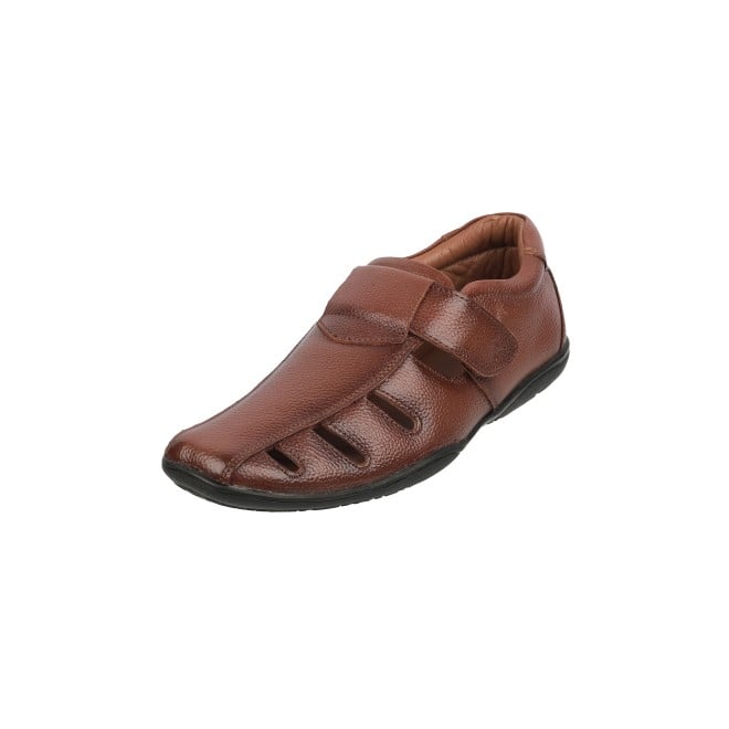 Mochi Men Tan Casual Sandals (SKU: 18-192L-23-46)