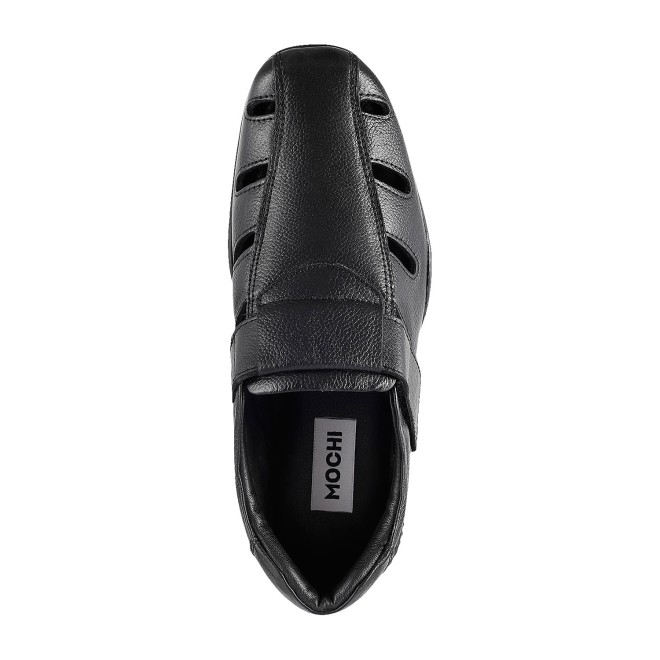 Mochi Men Black Casual Sandals (SKU: 18-192L-11-46)