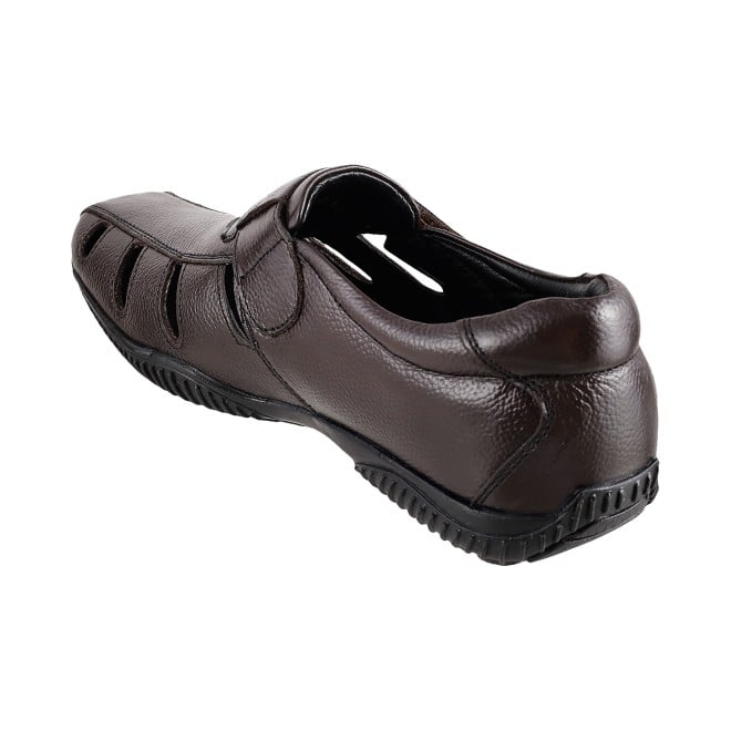 Mochi Men Brown Casual Sandals (SKU: 18-192L-12-46)