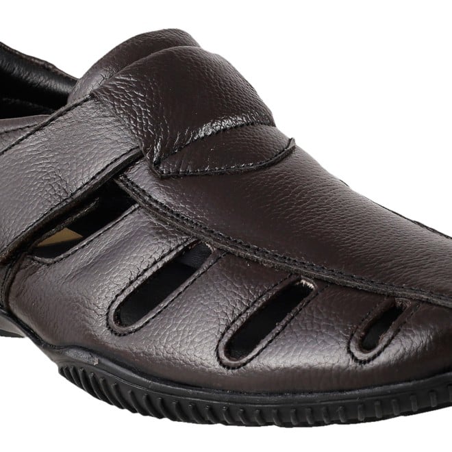 Mochi Men Brown Casual Sandals (SKU: 18-192L-12-46)