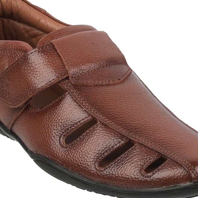 Mochi Men Tan Casual Sandals (SKU: 18-192L-23-46)