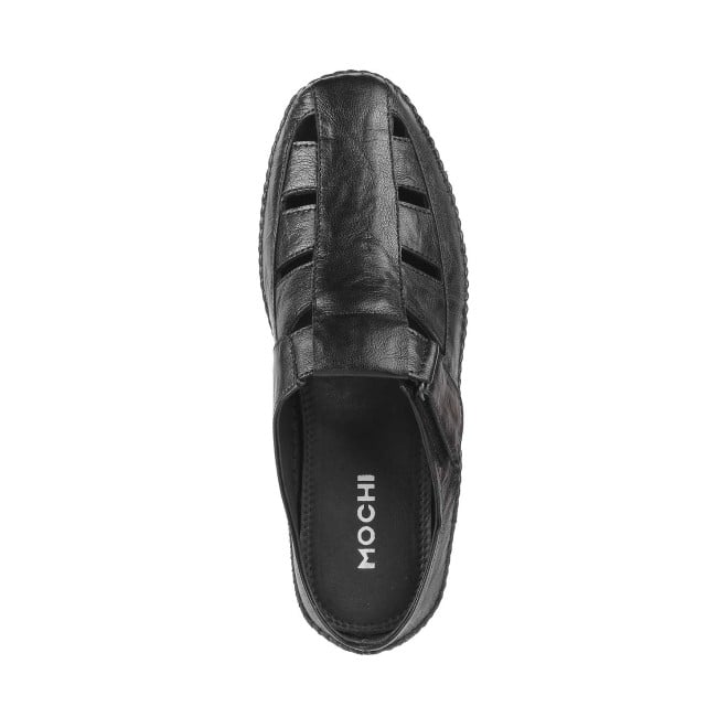 Mochi Men Black Casual Slip Ons (SKU: 18-243-11-41)