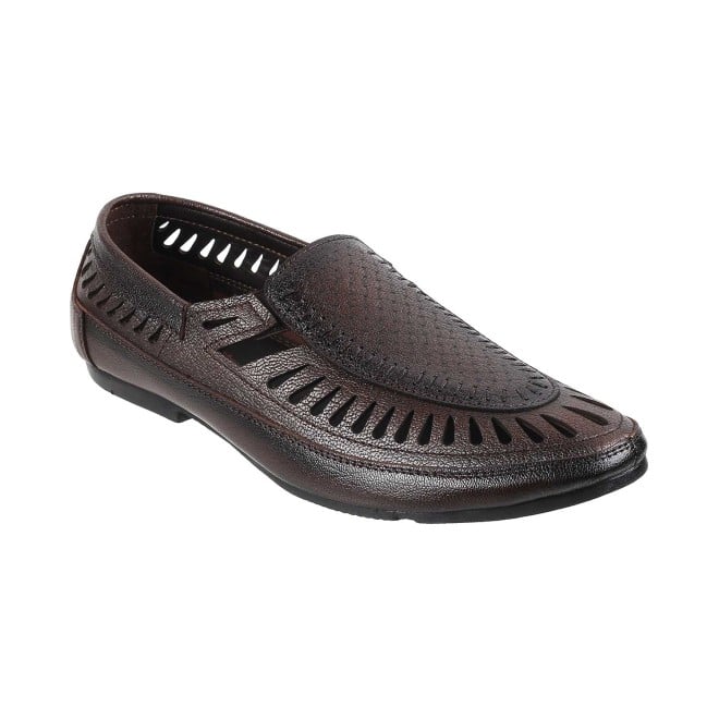 Mochi Men Brown Casual Sandals (SKU: 18-244-12-40)