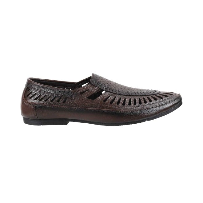 Mochi Men Brown Casual Sandals (SKU: 18-244-12-40)