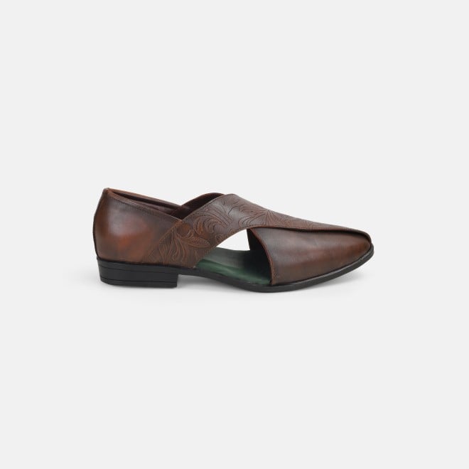 Mochi Men Brown Ethnic Pathanis (SKU: 18-419-12-40)