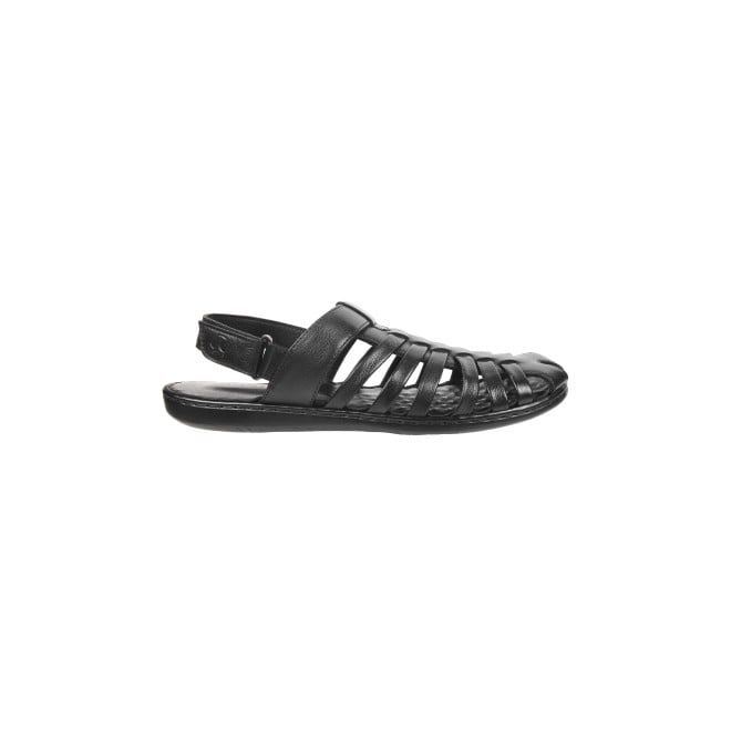 Mochi Men Black Casual Sandals (SKU: 18-542-11-40)