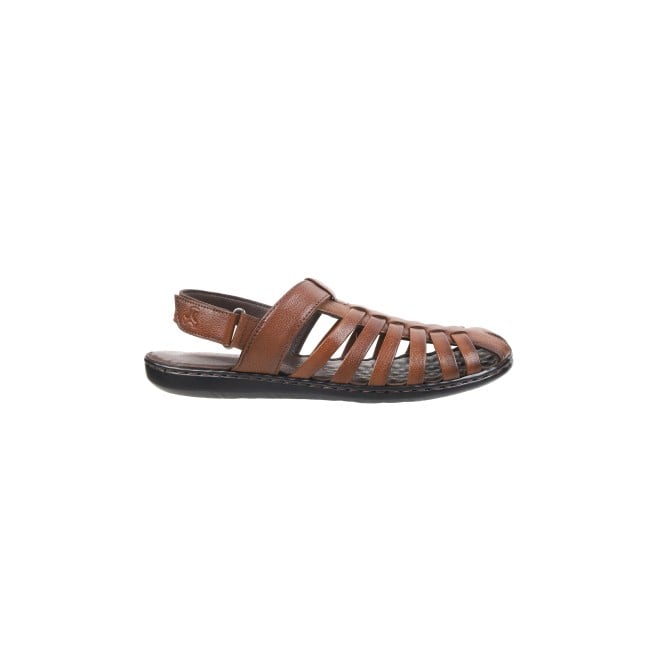 Mochi Men Tan Casual Sandals (SKU: 18-542-23-40)