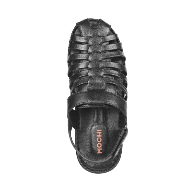 Mochi Men Black Casual Sandals (SKU: 18-542-11-40)