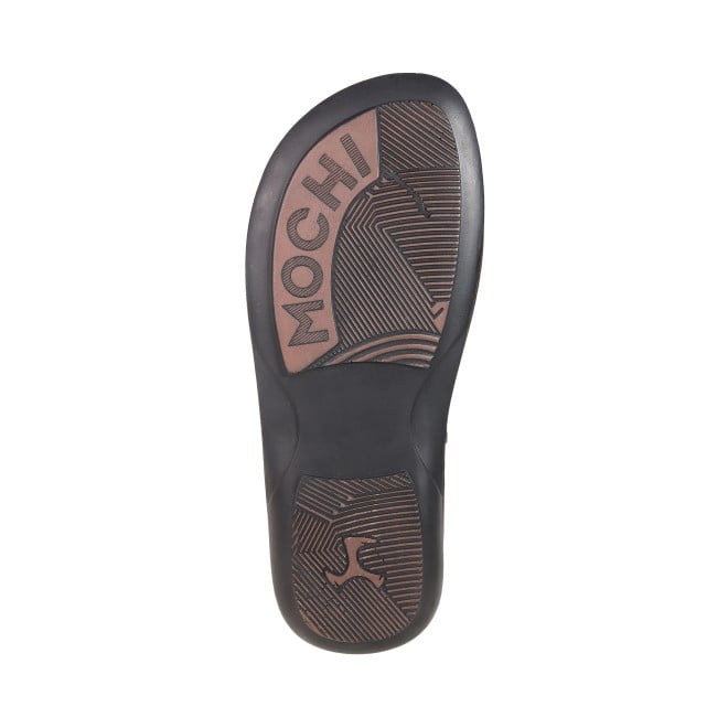 Mochi Men Brown Ethnic Sandals (SKU: 18-602-12-40)