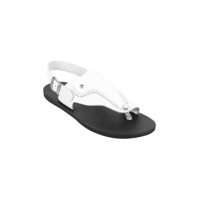 Mochi Men White Casual Sandals (SKU: 18-607-16-43)