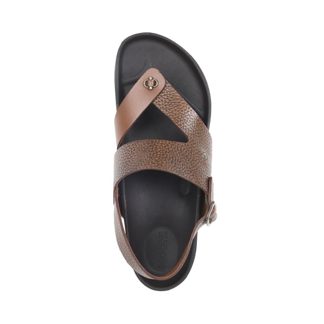 Mochi Men Tan Casual Sandals (SKU: 18-608-23-41)