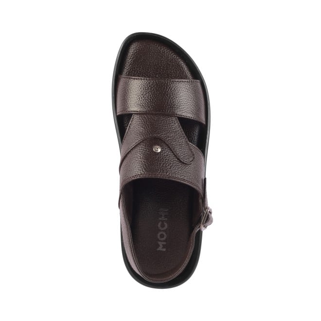 Mochi Men Brown Casual Sandals (SKU: 18-612-12-40)