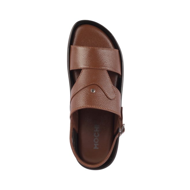 Mochi Men Tan Casual Sandals (SKU: 18-612-23-40)