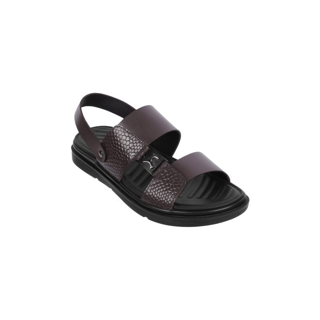 Mochi Men Brown Casual Sandals (SKU: 18-626-12-40)