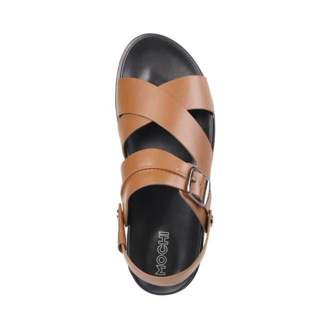 Mochi Men Tan Casual Sandals (SKU: 18-664-23-44)