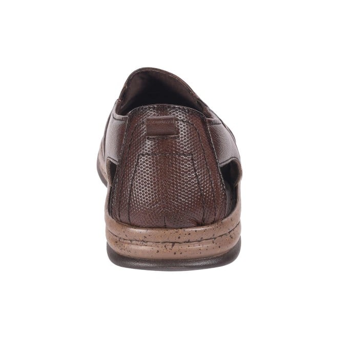 Mochi Men Brown Casual Sandals (SKU: 18-742-12-40)