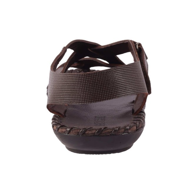 Mochi Men Brown Casual Sandals (SKU: 18-765-12-40)