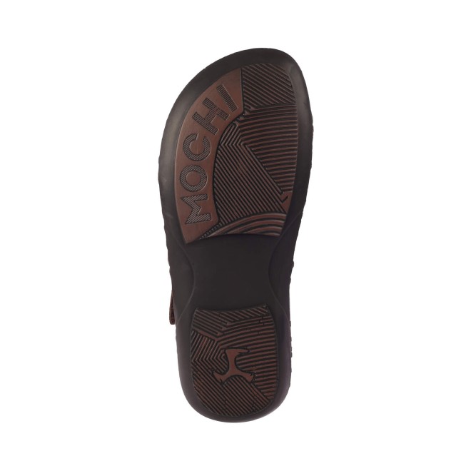 Mochi Men Brown Casual Sandals (SKU: 18-765-12-42)
