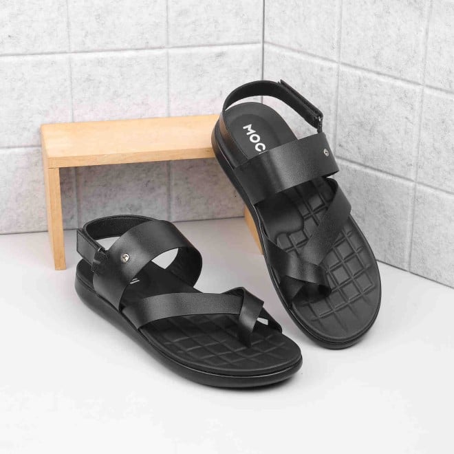 Mochi Men Black Casual Sandals (SKU: 18-796-11-42)