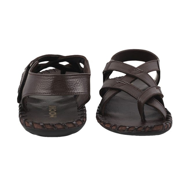 Mochi Men Brown Casual Sandals (SKU: 18-800580-12-40)