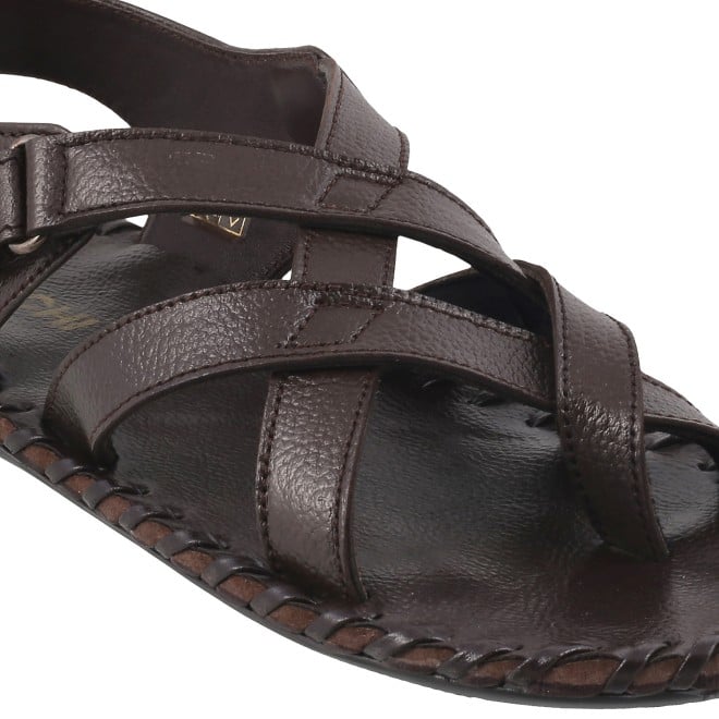 Mochi Men Brown Casual Sandals (SKU: 18-800580-12-40)