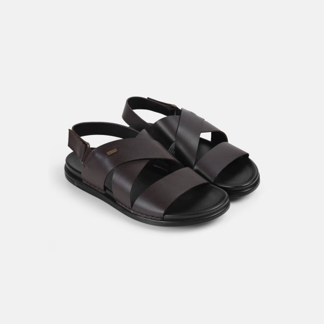 Mochi Men Brown Casual Sandals (SKU: 18-800942-12-40)