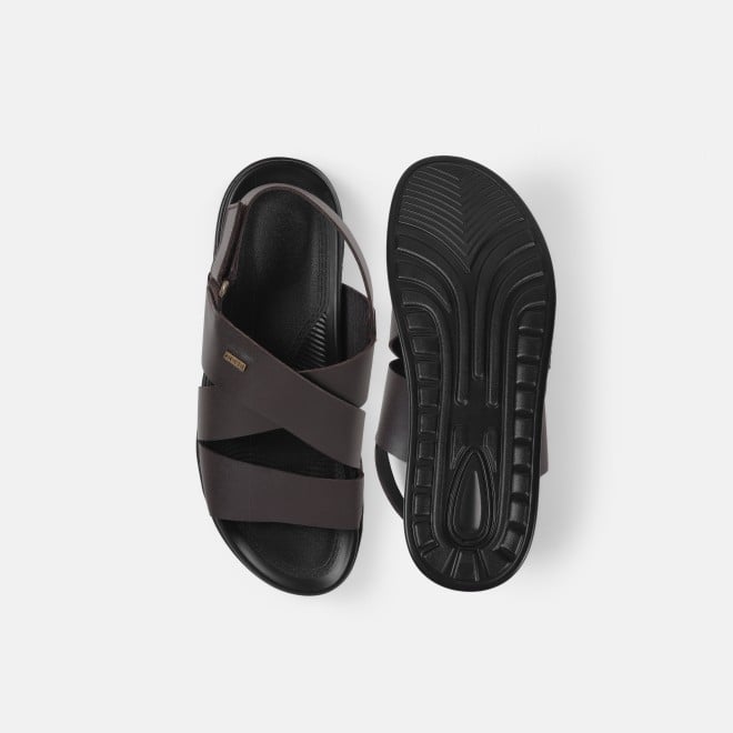 Mochi Men Brown Casual Sandals (SKU: 18-800942-12-40)
