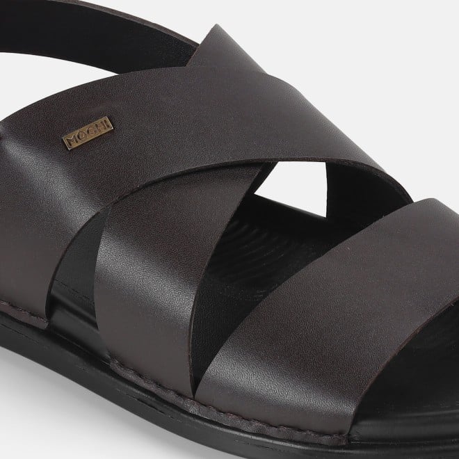 Mochi Men Brown Casual Sandals (SKU: 18-800942-12-40)