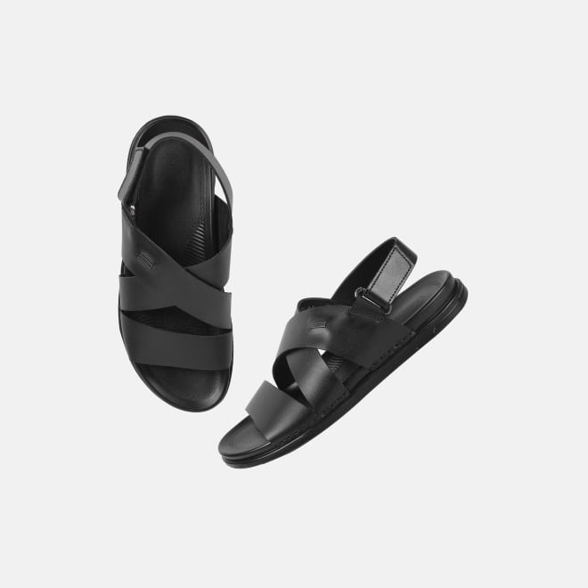 Mochi Men Black Casual Sandals (SKU: 18-800942-11-40)