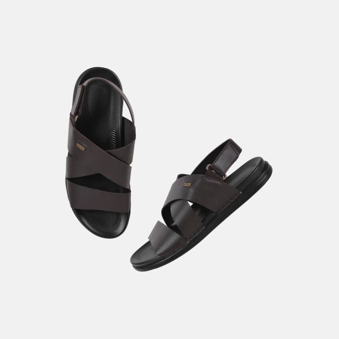Mochi Men Brown Casual Sandals (SKU: 18-800942-12-40)
