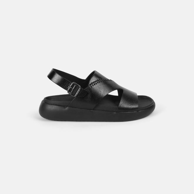Mochi Men Black Casual Sandals (SKU: 18-831-11-40)