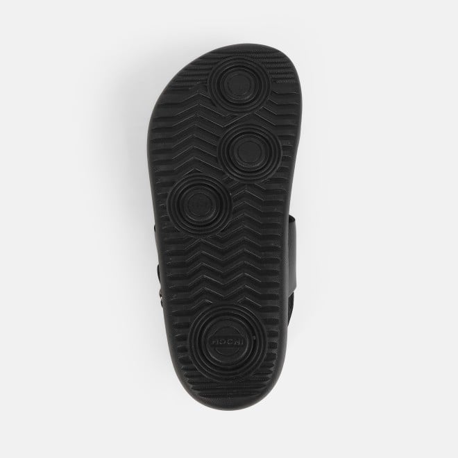 Mochi Men Black Casual Sandals (SKU: 18-831-11-40)