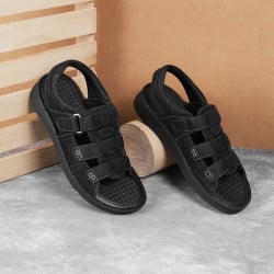 Men Black Casual Sandals