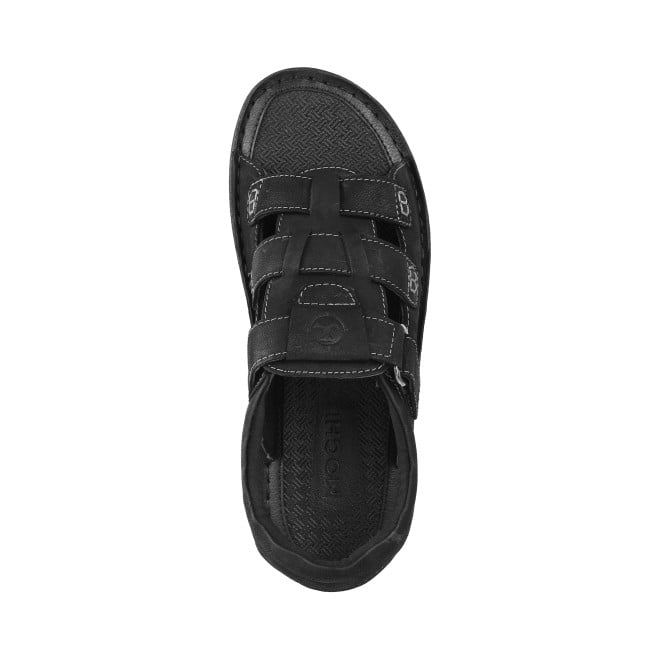 Mochi Men Black Casual Sandals (SKU: 18-840-11-40)