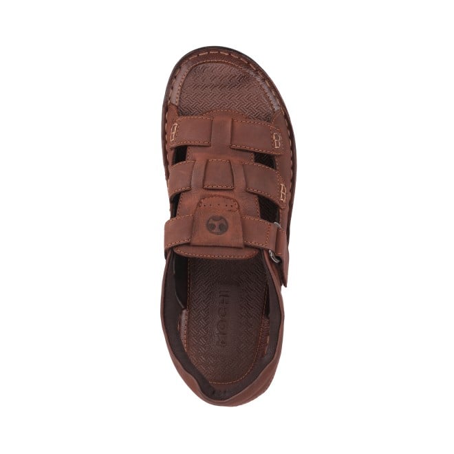 Mochi Men Brown Casual Sandals (SKU: 18-840-12-40)