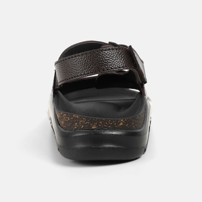 Mochi Men Brown Casual Sandals (SKU: 18-847-12-40)