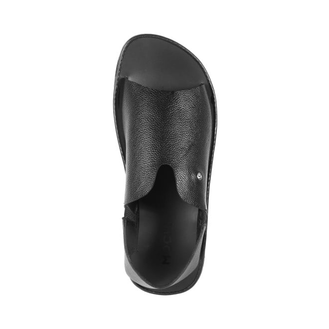 Mochi Men Black Ethnic Sandals (SKU: 18-900602-11-40)