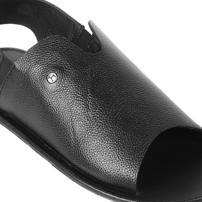Mochi Men Black Ethnic Sandals (SKU: 18-900602-11-40)