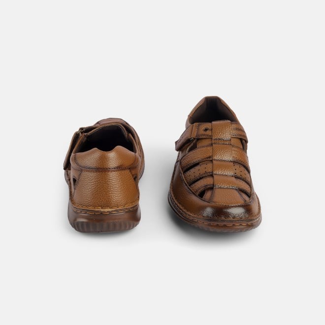 Mochi Men Tan Casual Sandals (SKU: 18-918-23-40)