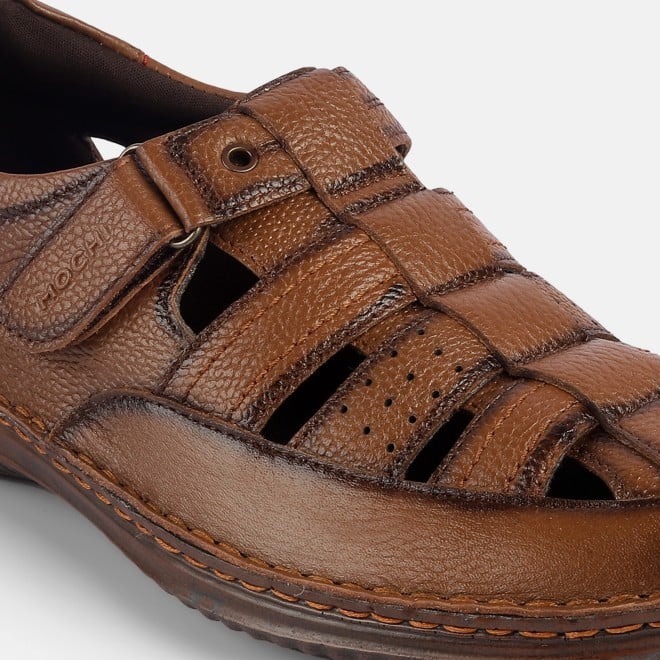 Mochi Men Tan Casual Sandals (SKU: 18-918-23-40)