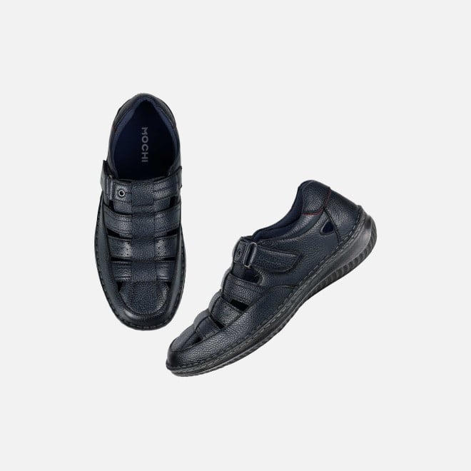 Mochi Men Blue Casual Sandals (SKU: 18-918-45-40)