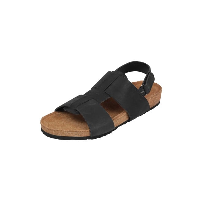 Mochi Men Black Casual Sandals (SKU: 18-958-11-40)
