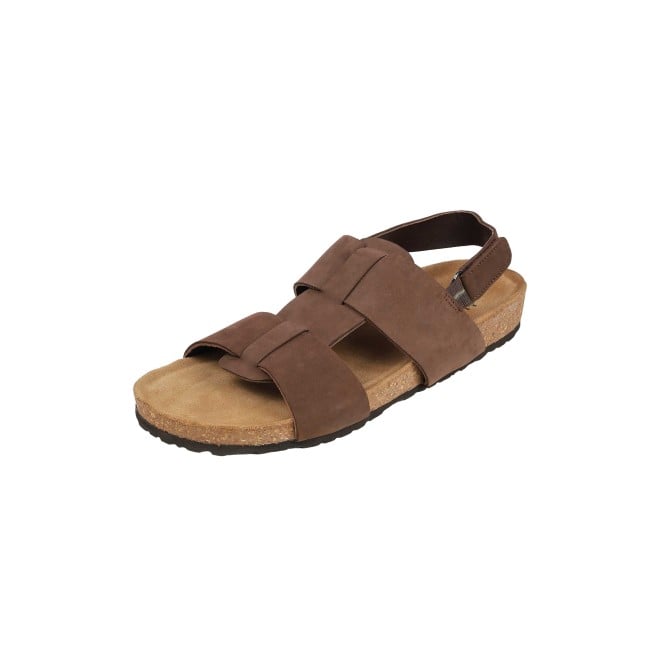 Mochi Men Brown Casual Sandals (SKU: 18-958-12-40)