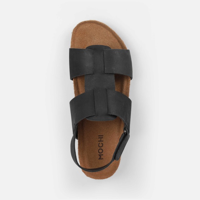 Mochi Men Black Casual Sandals (SKU: 18-958-11-40)