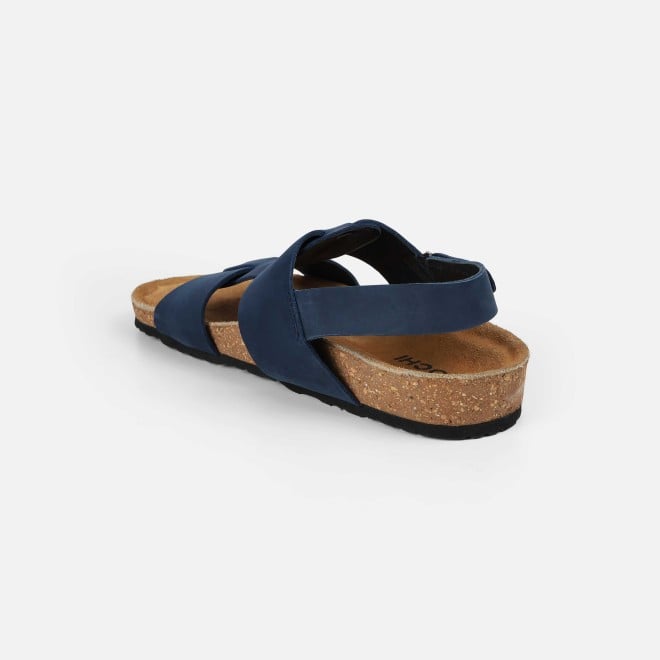 Mochi Men Blue Casual Sandals (SKU: 18-958-45-41)