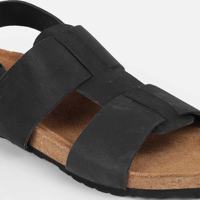 Mochi Men Black Casual Sandals (SKU: 18-958-11-40)