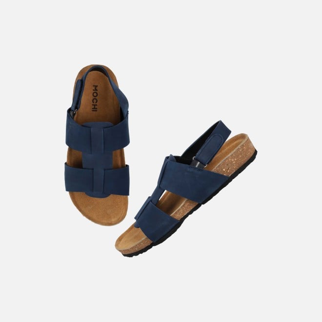 Mochi Men Blue Casual Sandals (SKU: 18-958-45-41)