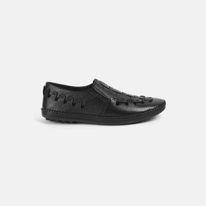 Mochi Men Black Ethnic Sandals (SKU: 18-969-11-40)