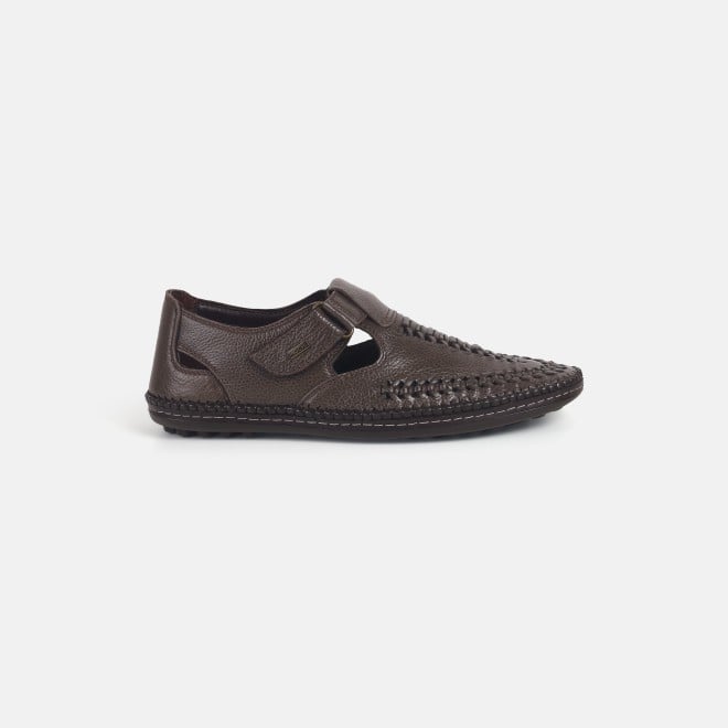 Mochi Men Brown Casual Sandals (SKU: 18-972-12-40)